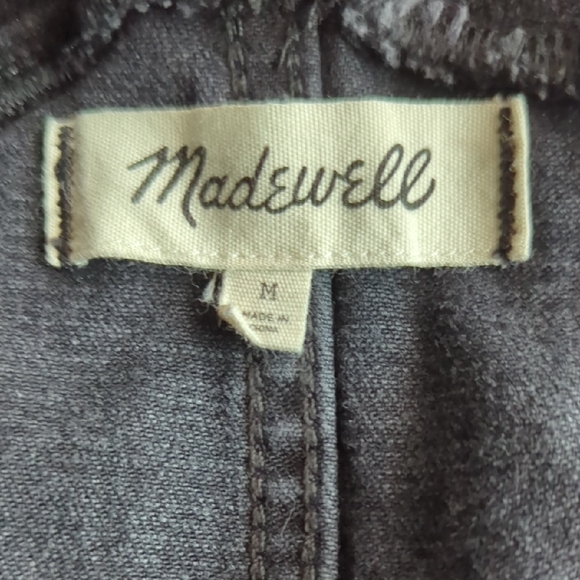 Madewell Black Jeans Overalls Size M - Picture 11 of 12